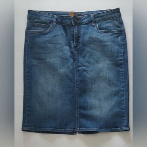 KUT from the Kloth denim skirt